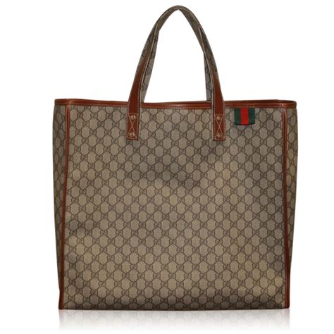 gucci ace canvas|Gucci coated canvas handbag.